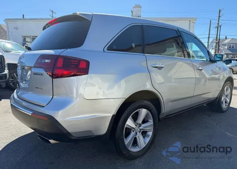 2013 Acura Mdx z USA, uszkodzony, nr VIN 2HNYD2H2XDH512093